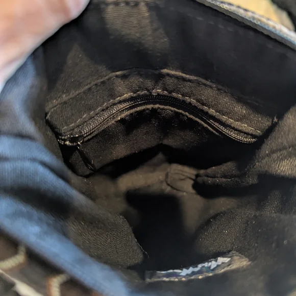 Maruca WILD WEST Boulder Colorado Handmade Tapestry Crossbody Bag - Picture 4 of 12